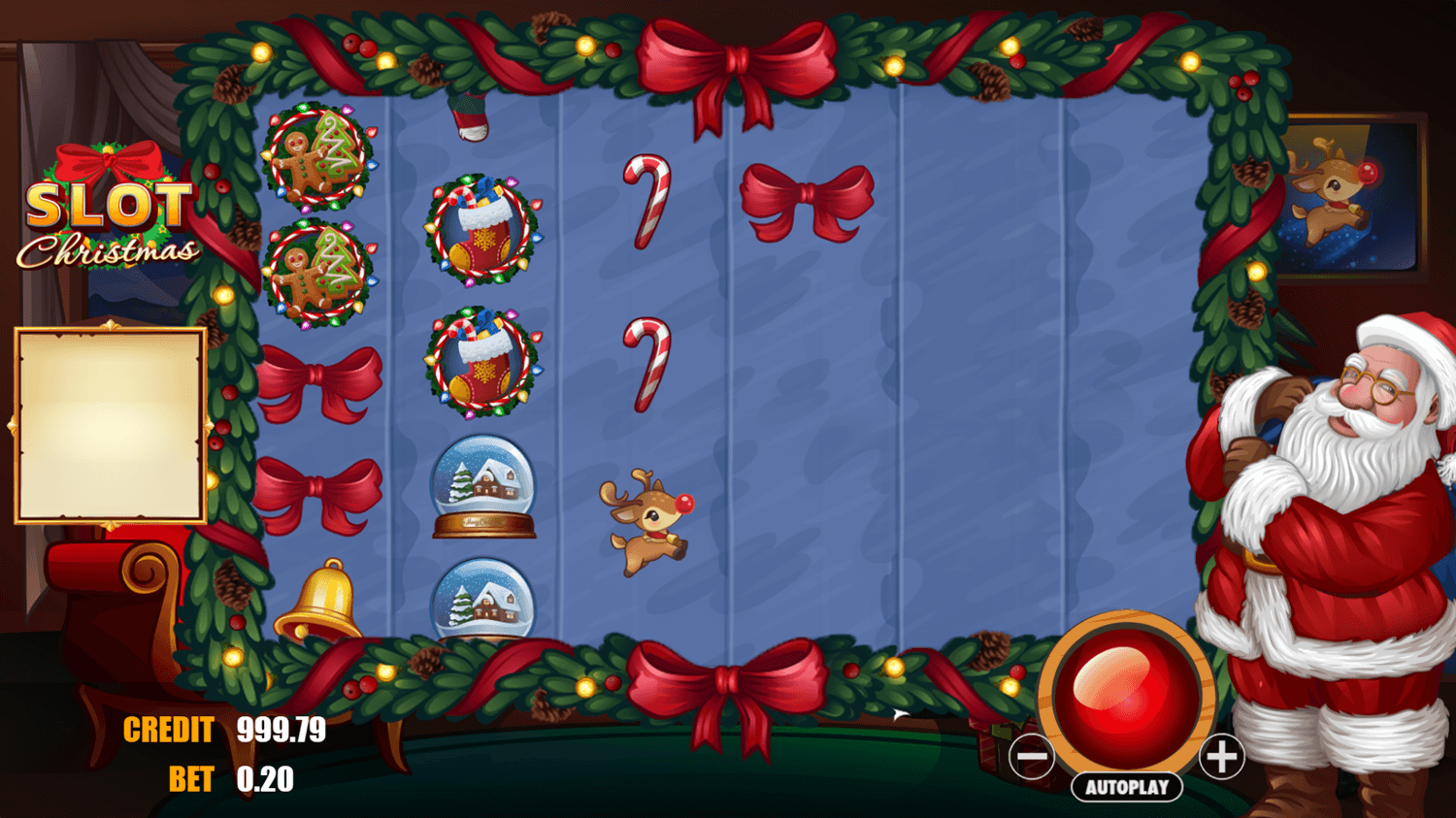 Christmas slot game preview